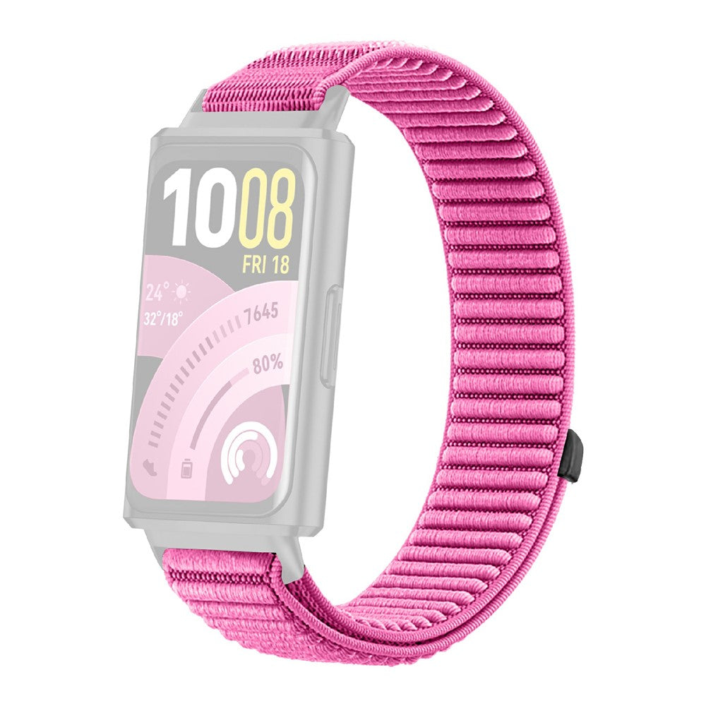 Huawei Band 11 / 11 Pro pinkki nailonranneke
