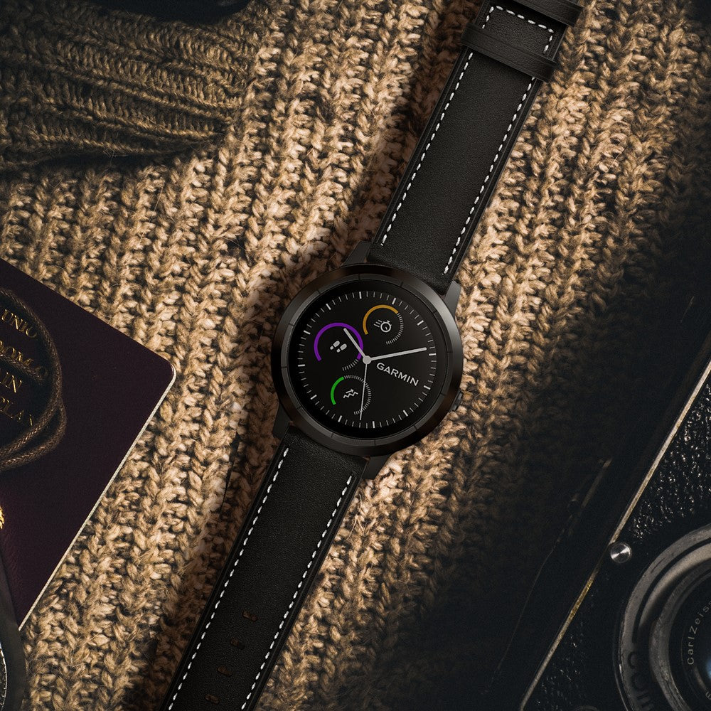 Nahkaranneke 20mm