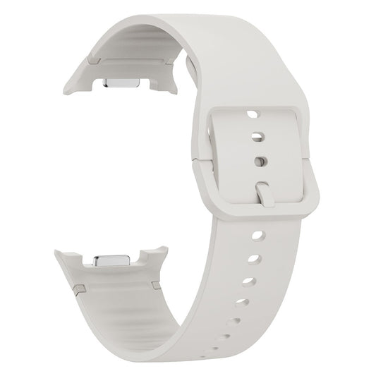 Silikoniranneke Samsung Galaxy Watch8 valkoinen