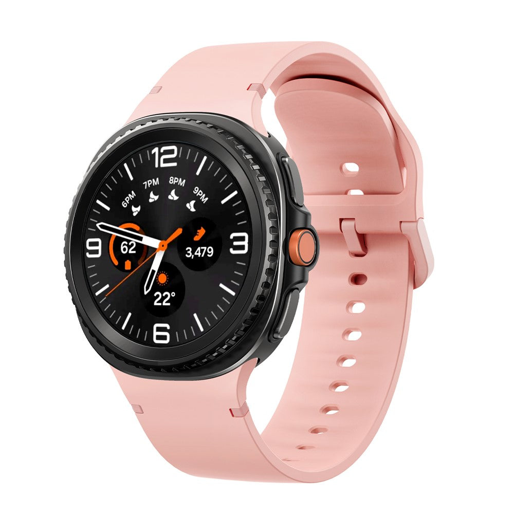 Silikoniranneke Samsung Galaxy Watch8 vaaleanpunainen