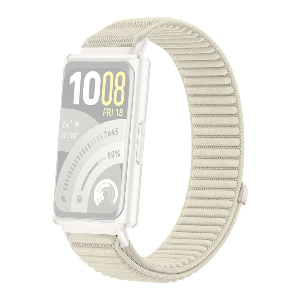 Huawei Band 11 / 11 Pro vaalea beige nailonranneke