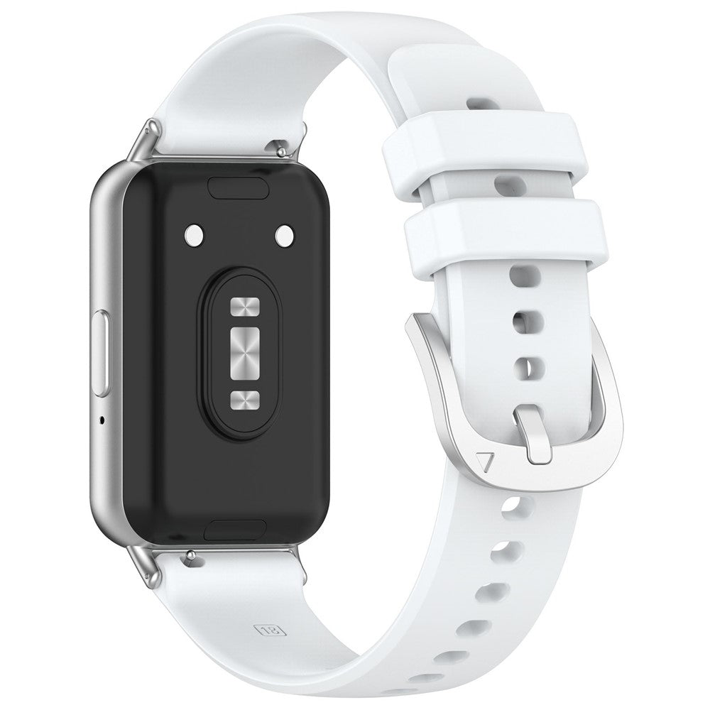 Silikoniranneke Samsung Galaxy Fit3 valkoinen