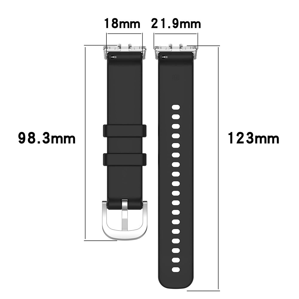 Silikoniranneke Samsung Galaxy Fit3 valkoinen
