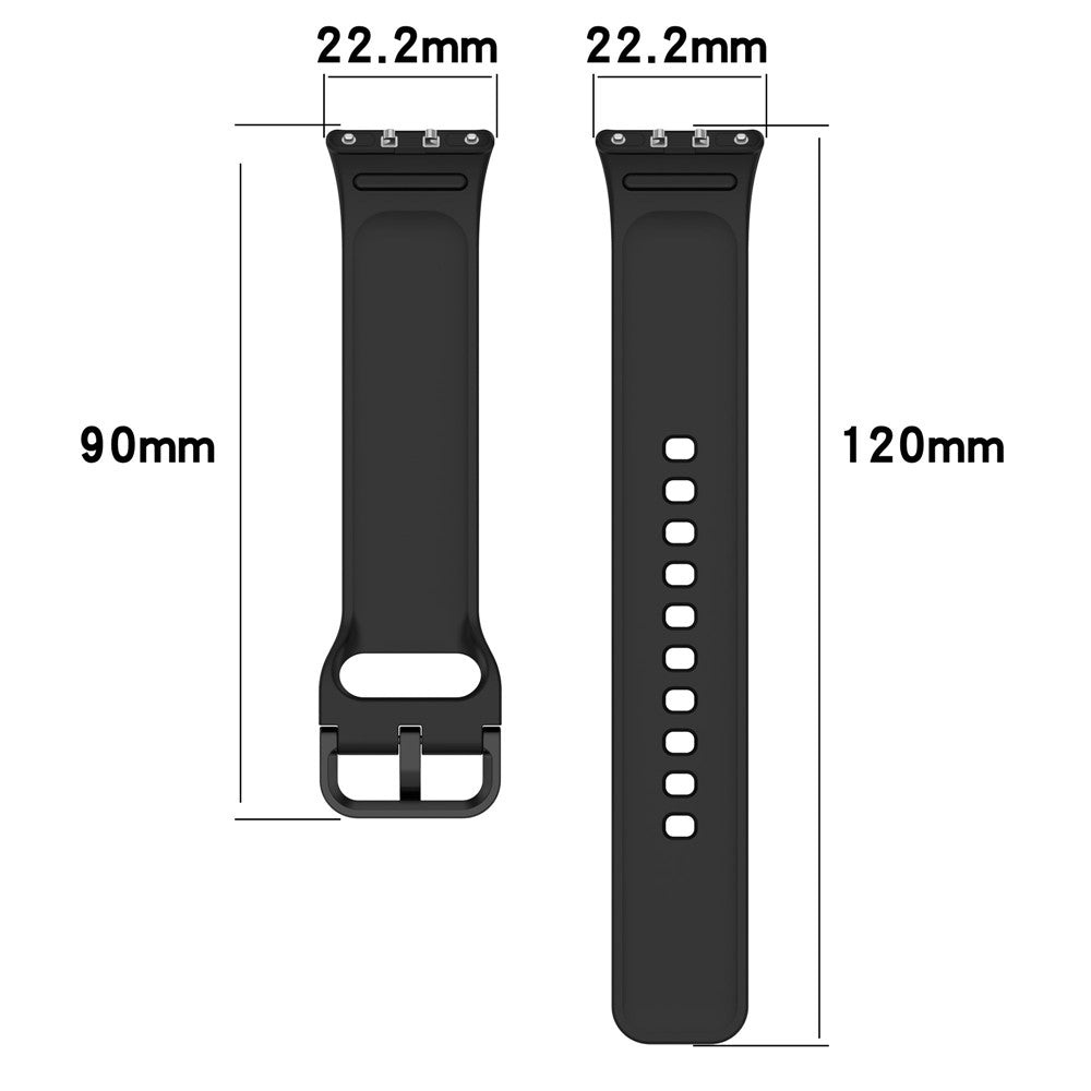 Silikoniranneke Samsung Galaxy Fit3 valkoinen