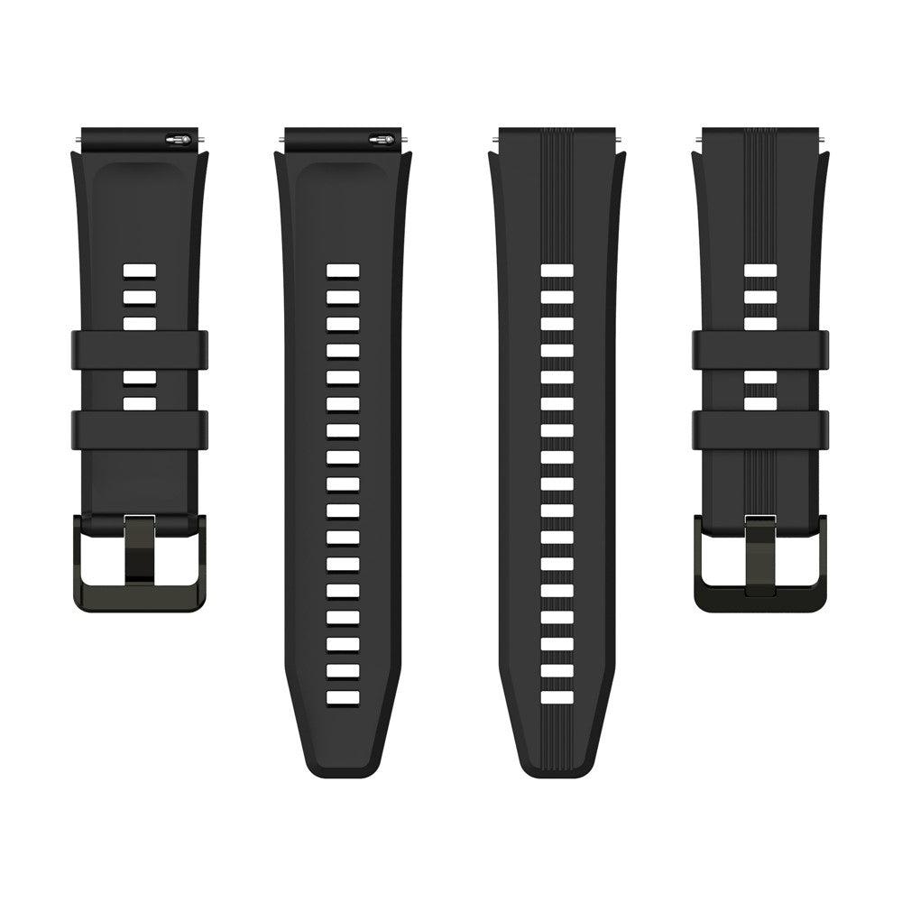 Silikoniranneke 22mm musta