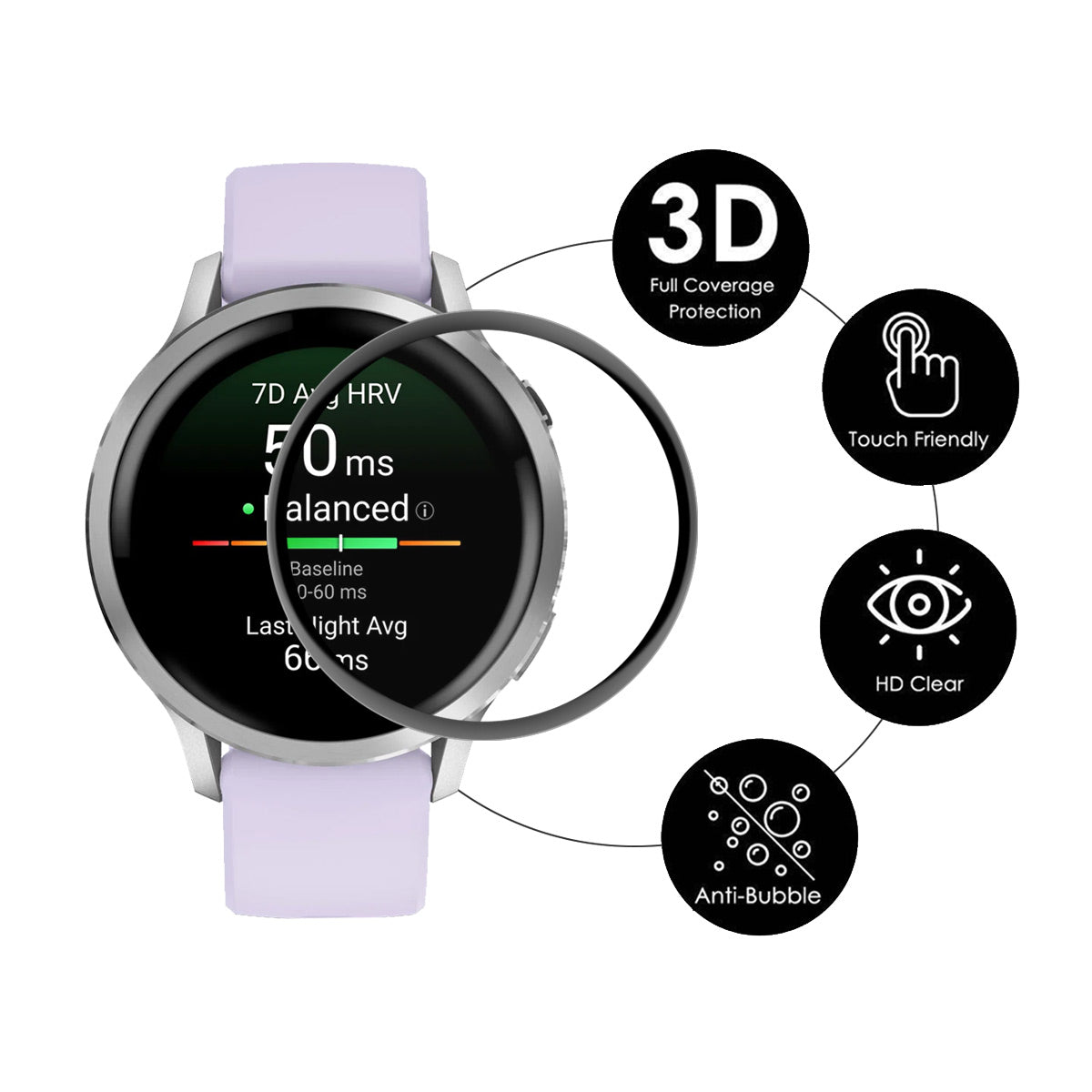 Näytönsuoja Garmin Venu 4 (41mm)