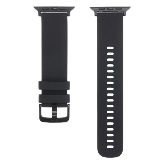 Musta silikoniranneke Apple Watch kelloihin
