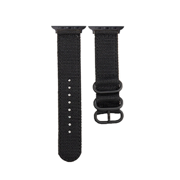 Nylonranneke musta 49 / 45 / 44 / 42mm