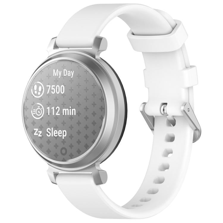Silikoniranneke Garmin Lily 2 valkoinen