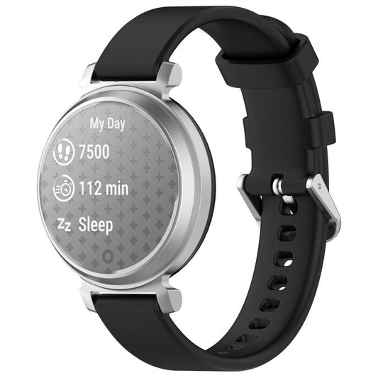 Silikoniranneke Garmin Lily 2 musta