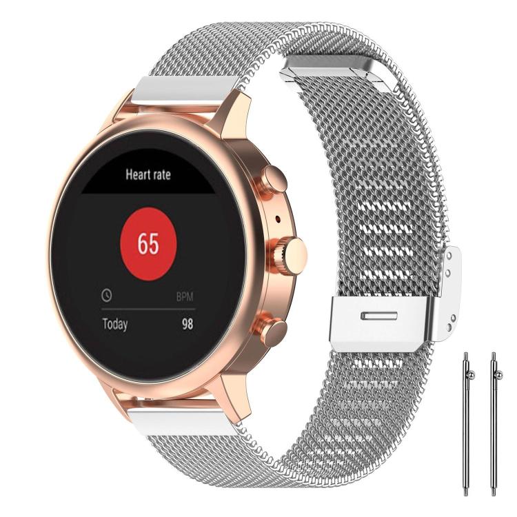 Metalliranneke 18mm älykelloihin