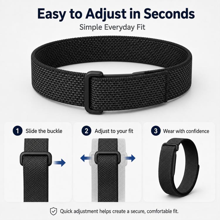 Google Fitbit Air ranneke musta