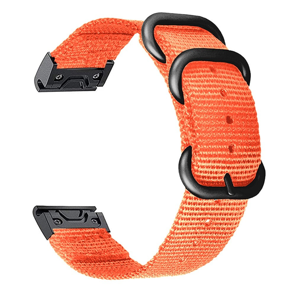 Oranssi Garmin quickfit 22mm ranneke 