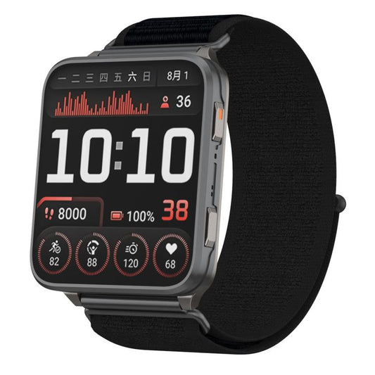 Musta nailonranneke Garmin Venu X1