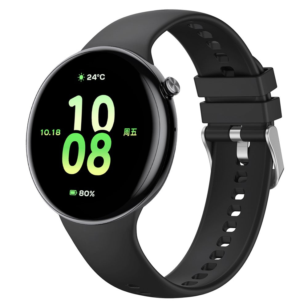 Musta silikoniranneke Honor Watch Fit aktiivisuusrannekkeeseen