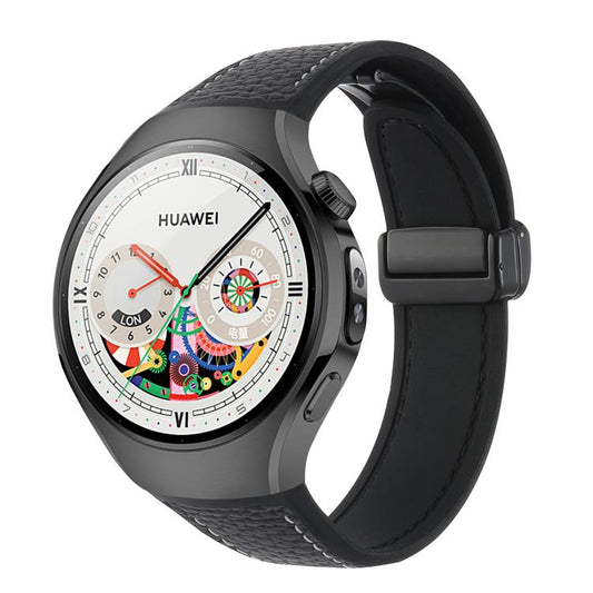 Musta ranneke Huawei Watch 5 kelloihin