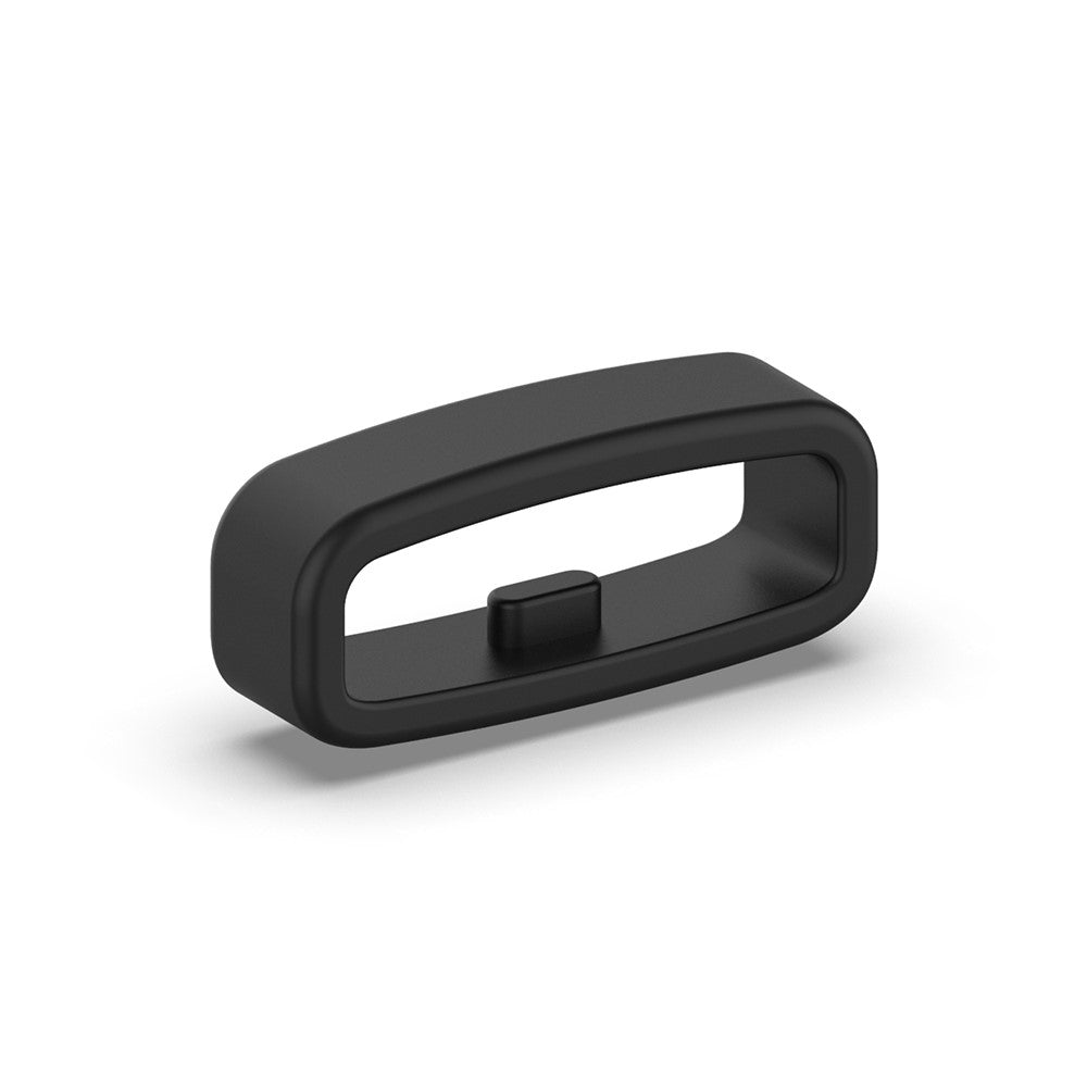 Musta kellon rannekkeen pidikelenkki 18mm