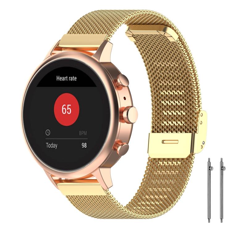 Kullan värinen ranneke älykelloihin