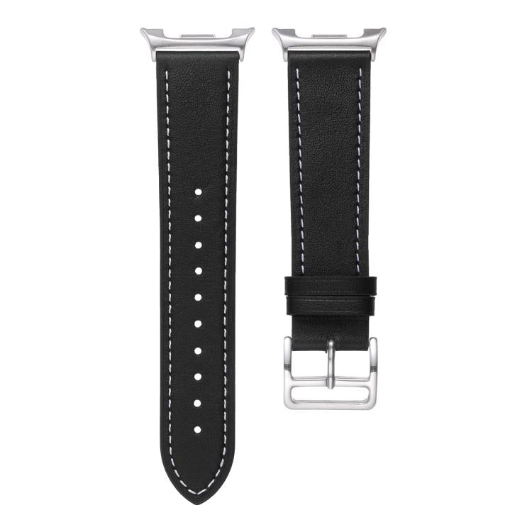 Samsung Galaxy Watch8 / Watch9 musta nahkaranneke