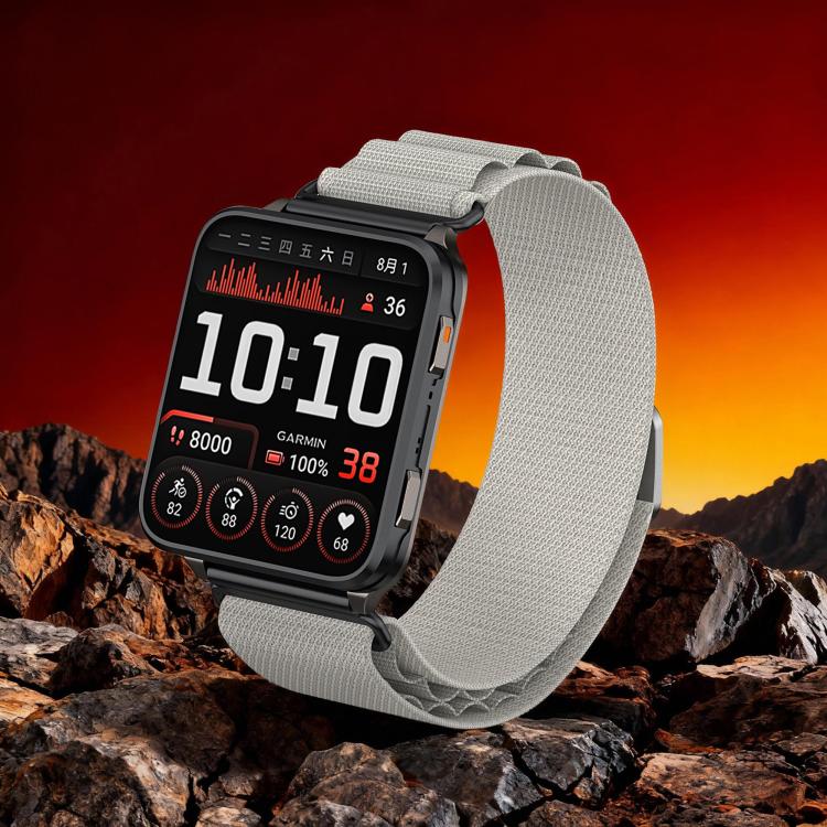 Ranneke Garmin Venu X1 valkoinen nailon