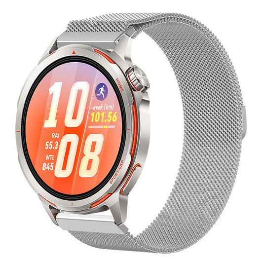 Harmaa ranneke Huawei GT Runner 2 kelloihin