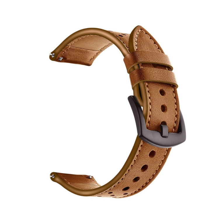 Ranneke 20mm ruskea nahka