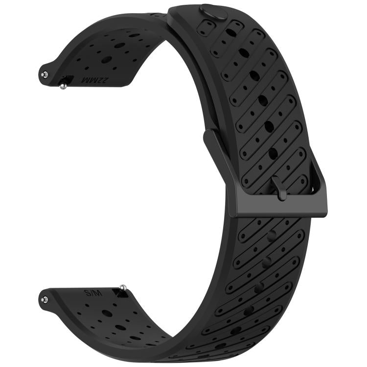 Suunto Core 2 ranneke musta silikoni